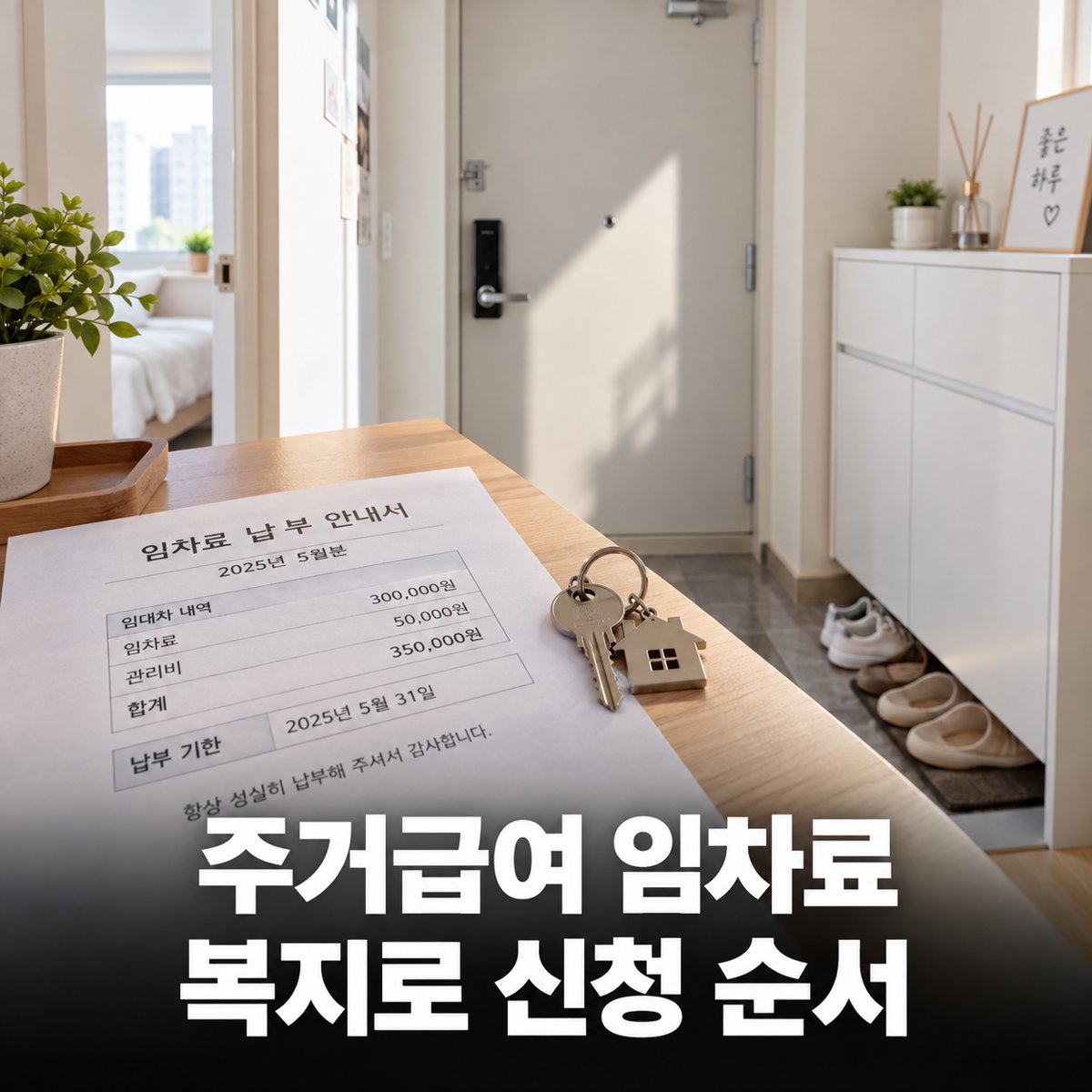 주거급여 임차료 지원, 2026년 기준중위소득 48% 이하 — 복지로 신청 순서
